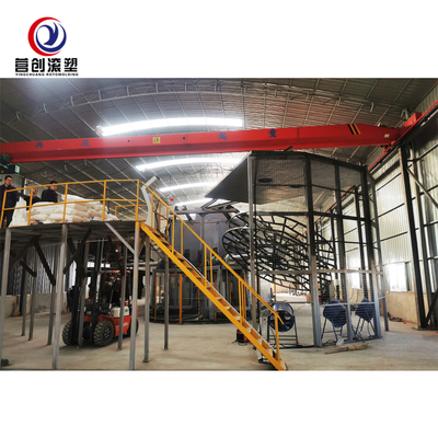 شراء 3 Arm 5 Station Carousel Rotomoulding Equipment online manufacture