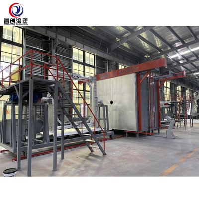 شراء PE PP HDPE 440V آلة صب الروتاري للمنتجات البلاستيكية خزان المياه online manufacture