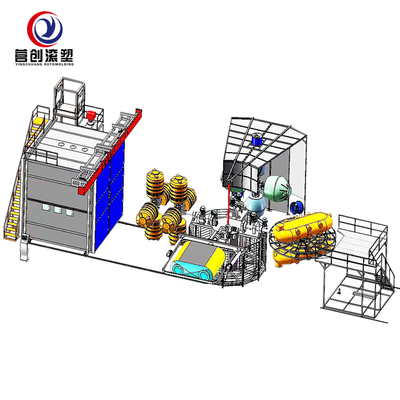 شراء 52kw كاروسيل الروتاري آلة النفخ لجنة الأسلحة موضوع متغير الحجم online manufacture