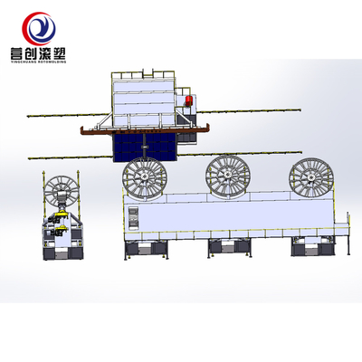 شراء Multi-station rotomolding machine sales online manufacture