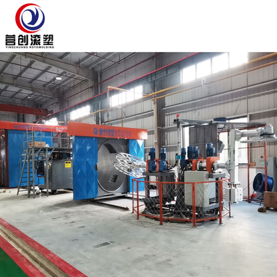 شراء معدات التشكيل الدوارة عالية درجة الحرارة مع تحكم PLC لمصنع التصنيع online manufacture