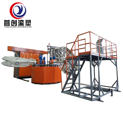 شراء معالجة البلاستيك PE معدات التشكيل الدوارة مع وضع التدفئة الكهربائية online manufacture