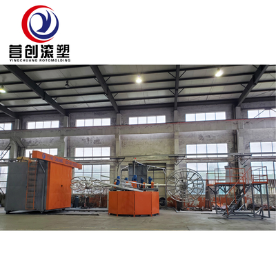 شراء آلة التشكيل الدوارية ذات الذراع الأربعة ذات المحورين مع حجم خزان 7000 لتر online manufacture