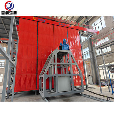 شراء PLC التحكم آلة طلاء الدوار / معدات طلاء الدوار مع سرعة الدوران قابلة للتعديل 15-30min online manufacture