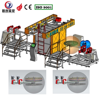 شراء آلة التشكيل الدواري التلقائية مع التحكم في PLC online manufacture