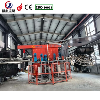 شراء 7.5kw طاقة المحرك الرئيسي جهاز صب الدوران للإنتاج الكمي سرعة 3000pcs / h online manufacture