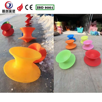 شراء مرافق ترفيهية مخصصة كرسي هزاز PE / PVC المواد والمعايير للأداء online manufacture