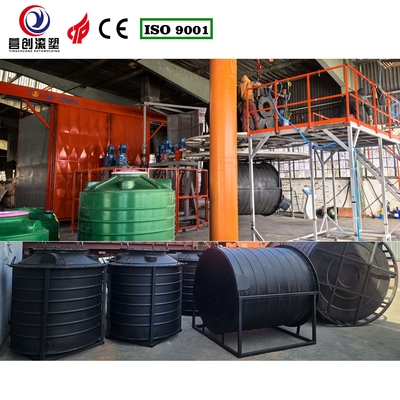 شراء آلة التشكيل الدوراني CC-3A-4500 لمنتجات البلاستيك المجوفة online manufacture