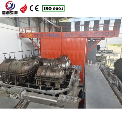 شراء آلة التشكيل الدوراني المكوكية Yingchuang CS-4A-5000، تبريد الهواء 700000 كيلو كالوري online manufacture