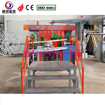 شراء آلة تصنيع خزانات المياه الأوتوماتيكية بالكامل مع معدات القولبة الدورانية للإنتاج وحلول تصنيع الخزانات المتينة تصنيع عبر الإنترنت