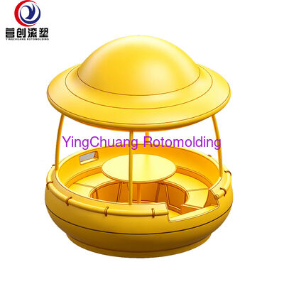 شراء Yingchuang OEM قالب قارب الشواء العائم Rotomolded، قالب دوران من الألومنيوم على شكل جسم غامض مع طاولة مظلة لتصنيع عوامة الشواية البلاستيكية الترفيهية تصنيع عبر الإنترنت