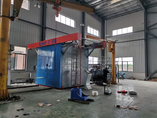 شراء نظام التحكم PLC عالي السعة مكوك آلة Rotomolding لخزانات المياه online manufacture
