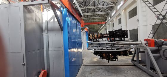 شراء 15-30 دقيقة وقت الدورة محرك المكوك آلة التشكيل الدوار مع تثبيت الميدان المقدمة online manufacture