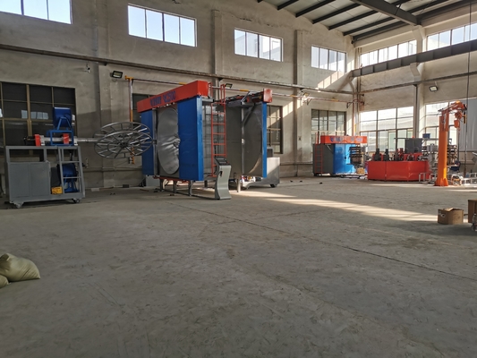 شراء 2 عربة مكوك Rotomolding آلة مع حجم القالب الأقصى 2000 * 1500 * 1000mm online manufacture
