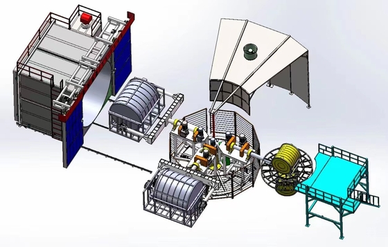 شراء آلة تصنيع خزان المياه الدوارية متعددة الوظائف online manufacture