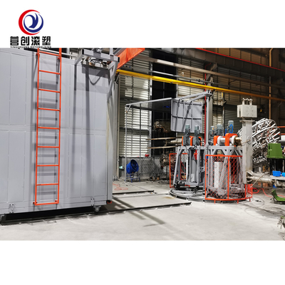 2500L Roto Shuttle Water Tank ماكينة صنع ، معدات التشكيل الدوراني