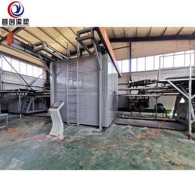 L*W*H 1700*1100*5300 حجم معدات التشكيل الدوار لـ PP/PE/HDPE/LLDPE