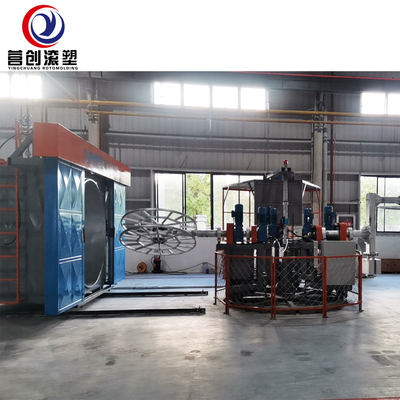 آلة التشكيل الدوار ثنائي المحورية الفعالة لتصنيع PP/PE/HDPE/LLDPE