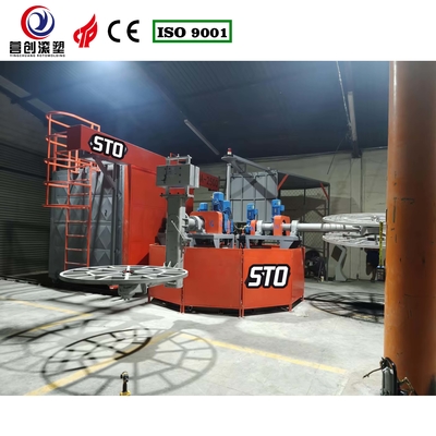 Yingchuang Roto نظام التحكم PLC إلكترونية حرارة خزان المياه تصنيع آلة كروسيل rotomolding آلة