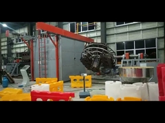 25000L ذو ذراعين شاتل آلة التشكيل الدواري لتشكيل البلاستيك