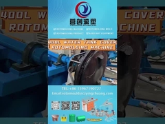 ينجتشانغ غطاء خزان المياه 400L روك اند رول آلة التشكيل الدواري مع ضوضاء منخفضة