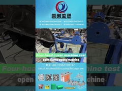 Yingchuang مخصصة أربعة رؤوس غطاء آلة الروك اند رول آلات التشكيل الدوار لعملك